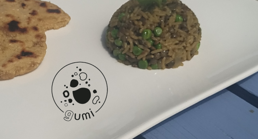 Riz et lentilles Gumi à la libanaise