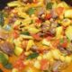 Curry de pois chiches et courgette