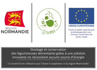 Stockage et conservation des légumineuses alimentaires grâce à une solutioninnovante ne nécessitant aucune source d’énergieCe matériel est cofinancé par l’Union Européenne et la région Normandie
